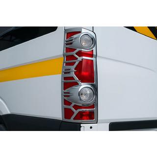 Pokrovi zadnjih luči (2 kosa, plastika) Volkswagen Crafter 2006–2016 fotografija 1