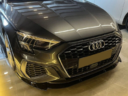 Audi A3 2020– Sprednji lip spojler EuroCap (Za S-line, 2020-2024, ABS) fotografija 1