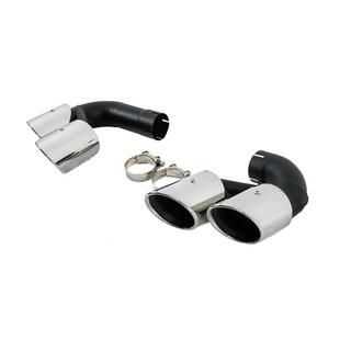 Izpušne zaključne cevi V1 Silver v slogu X6M F96 fotografija 3