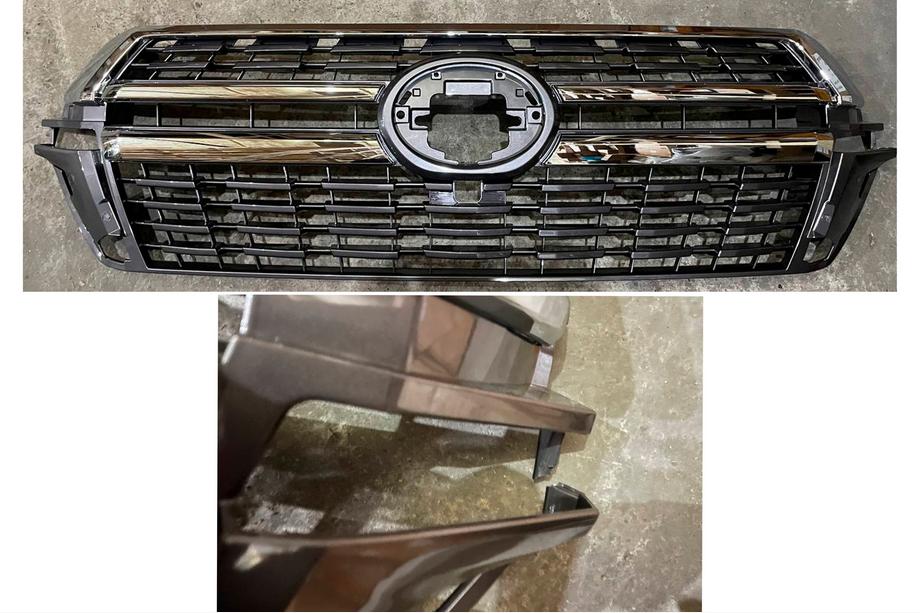 Toyota Land Cruiser 200 2007–2021 Znižano maska hladilnika 2016-2021 (dizajn 2021) Fotografija 3