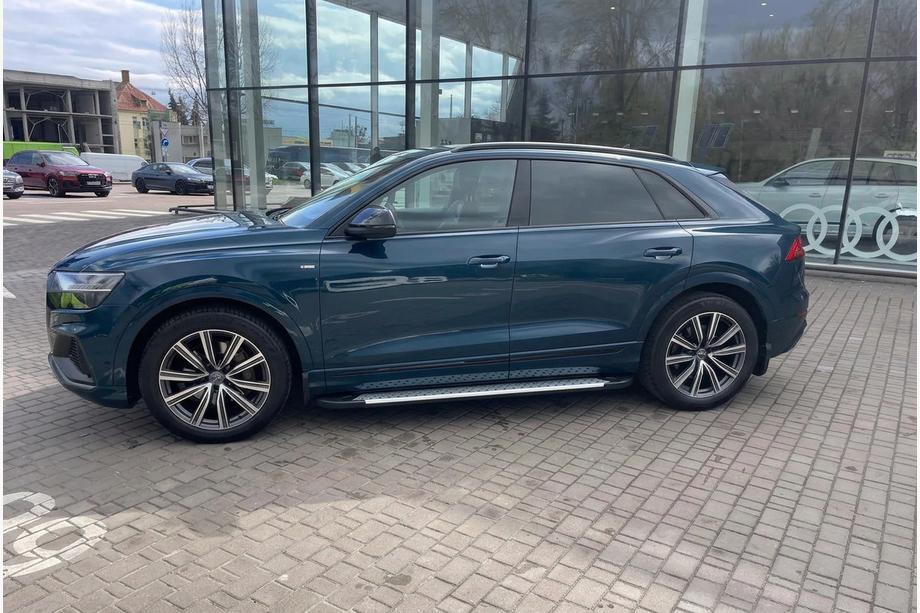 Audi Q8 2018– Stranske stopnice Allmond Grey (2 kosa, aluminij) Image