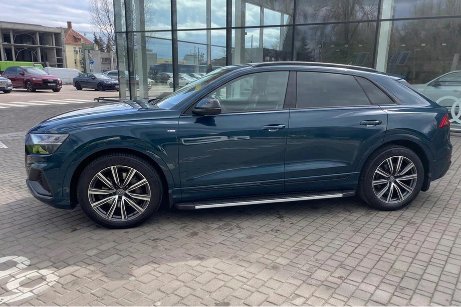 Audi Q8 2018– Stranske stopnice Maya V1 (2 kosa, aluminij) Image
