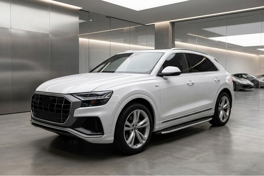 Audi Q8 2018– Bočne stopnice Fullmond (2 kos, aluminij) Image