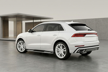 Audi Q8 2018– Stranske stopnice Tayga V2 (2 kos, aluminij) fotografija 1