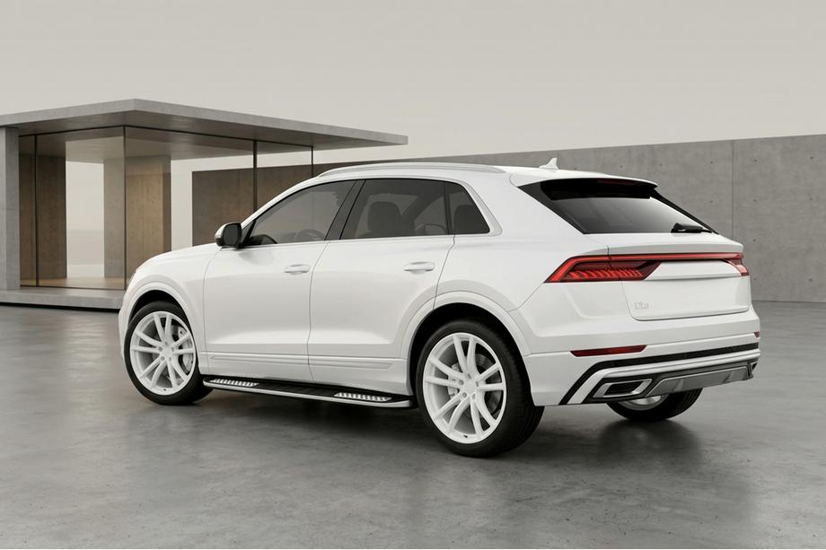 Audi Q8 2018– Stranske stopnice Tayga V2 (2 kos, aluminij) Image