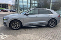 Audi Q8 2018– Bočne stopnice Bosphorus Grey (2 kos, aluminij) fotografija 1