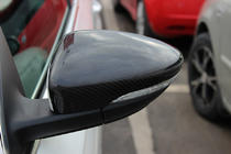 Volkswagen Jetta 2011–2018 Karbonski pokrovi ogledal (2 kosa, pravi karbonski material) fotografija 9