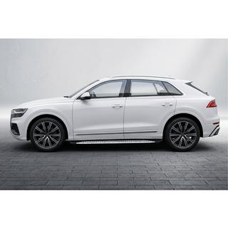 Stranske stopnice Shining V1 (2 kos, aluminij) Audi Q8 2018– fotografija 1