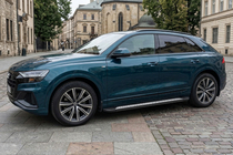 Audi Q8 2018– Stranske stopnice Vision New Black (2 kos, aluminij) fotografija 1