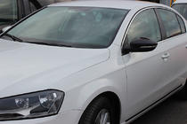 Volkswagen Passat CC 2008–2017 Karbonski pokrovi ogledal (2 kosa, pravi karbonski material) fotografija 16