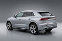 Audi Q8 2018– Bočne stopnice Allmond Black (2 kosa, aluminij) fotografija 1