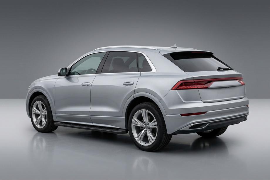 Audi Q8 2018– Bočne stopnice Allmond Black (2 kosa, aluminij) Image