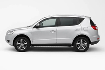 Geely Emgrand X7 2011– OEM stranske stopnice (brez nosilcev, 2014+) fotografija 3