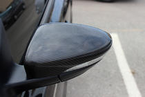 Volkswagen Scirocco 2008–2017 Karbonski pokrovi ogledal (2 kosa, pravi karbonski material) fotografija 8