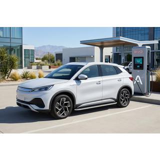 Stranske stopnice Tayga Grey (2 kosa, aluminij) BYD Atto 3 2021– fotografija 1