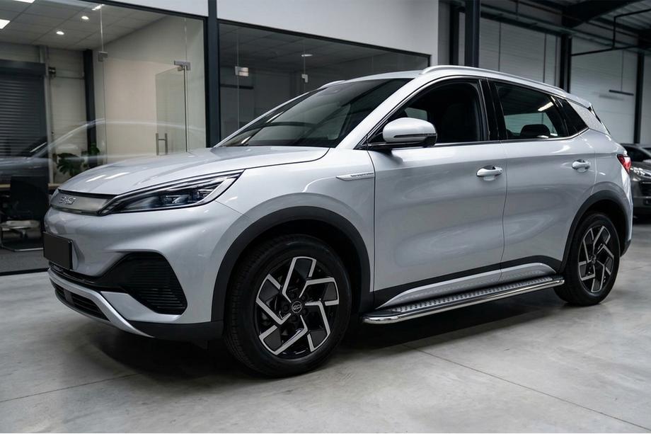BYD Atto 3 2021– Stranski pragovi Maydos V2 (2 kos, aluminij / nerjaveče jeklo) Image