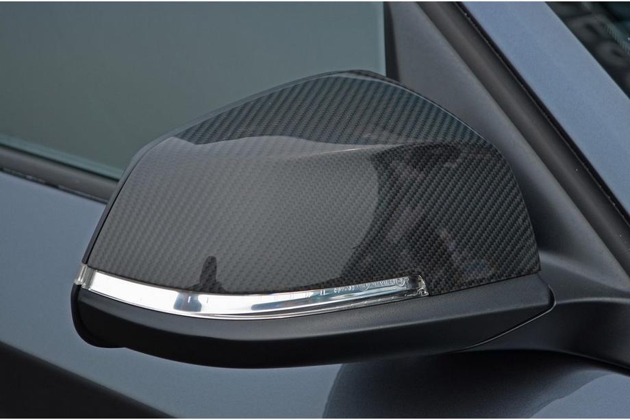BMW serija 1 F20/F21 2011–2019 Karbonski pokrovi ogledal (2 kosa, pravi karbonski material) Fotografija 5