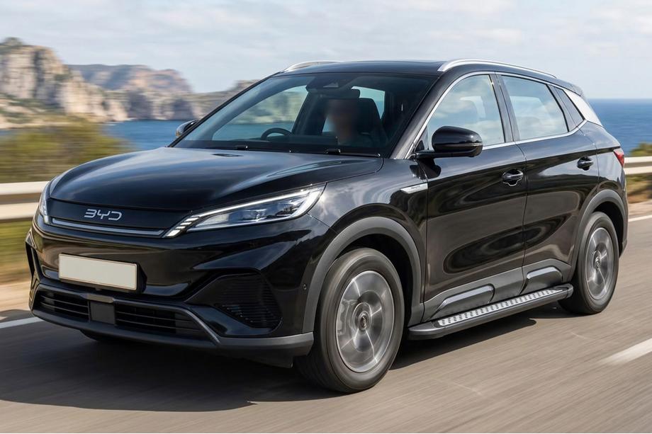 BYD Atto 2/Yuan Up 2024– Stranske stopnice Vision New Black (2 kos, aluminij) Image