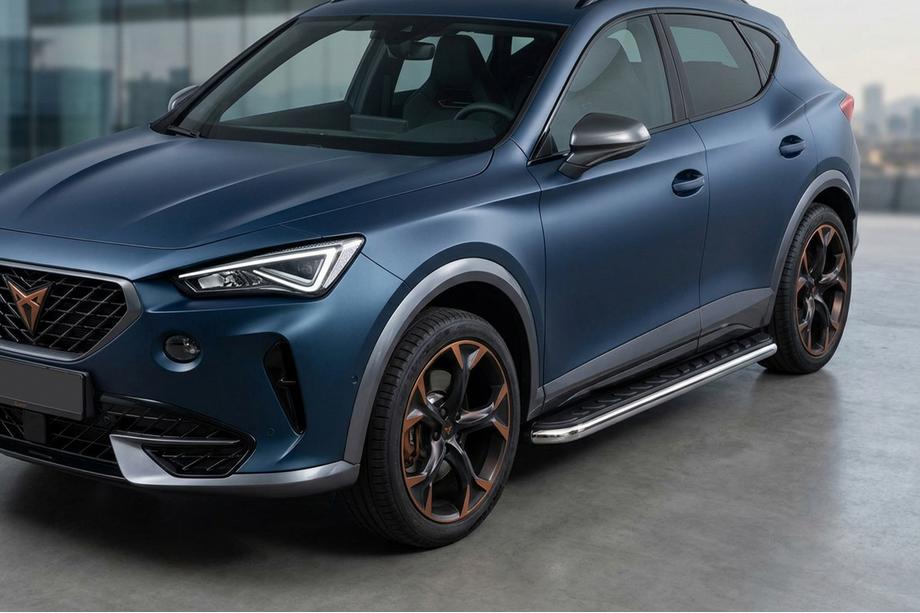 Cupra Formentor 2020– Stranski pragovi Maydos V1 (2 kos, aluminij ↗ nerjaveče jeklo) Image