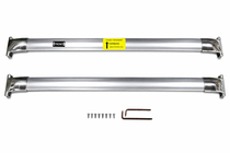 Lexus LX570/450d 2008–2022 Strešni prtljažnik (prečne palice) za integrirane strešne nosilce OEM (2 kos) Krom fotografija 2