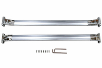 Lexus LX570/450d 2008–2022 Strešni prtljažnik (prečne palice) za integrirane strešne nosilce OEM (2 kos) Krom fotografija 3