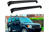 Land Rover Discovery III 2004–2009 Strešni prtljažnik (prečne palice) za integrirane strešne nosilce OEM (2 kos) Siva fotografija 5