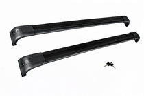 Land Rover Discovery III 2004–2009 Strešni prtljažnik (prečne palice) za integrirane strešne nosilce OEM (2 kos) Siva fotografija 11
