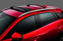 Mazda CX-5 2017–2025 Strešni nosilci (prečke) za integrirane strešne letve HARMS (2 kosa) fotografija 3