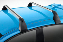 Toyota Corolla 2019– Strešni prtljažnik (prečne palice) za integrirane strešne nosilce OEM (HB, 2 kos) Črna fotografija 6