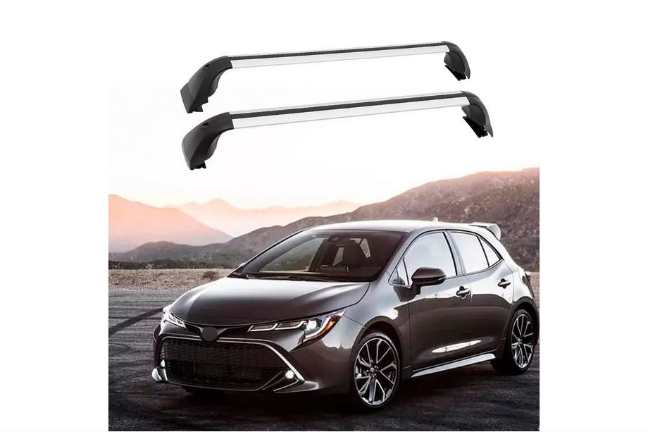 Toyota Corolla 2019– Strešni prtljažnik (prečne palice) za integrirane strešne nosilce OEM (HB, 2 kos) Črna Image
