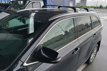 Toyota Highlander 2013–2019 Strešni prtljažnik (prečne palice) za integrirane strešne nosilce OEM (2 kos) Siva fotografija 5