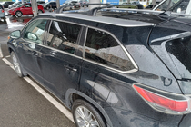 Toyota Highlander 2013–2019 Strešni prtljažnik (prečne palice) za integrirane strešne nosilce OEM (2 kos) Siva fotografija 7
