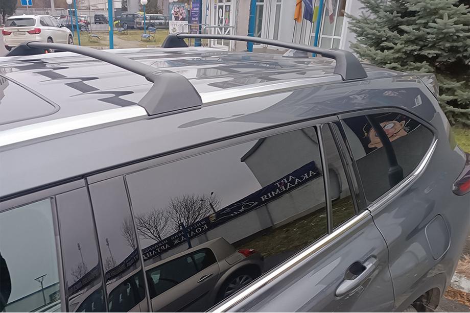 Toyota Highlander 2019– Strešni prtljažnik (prečne palice) za integrirane strešne nosilce OEM (2 kos) Fotografija 1