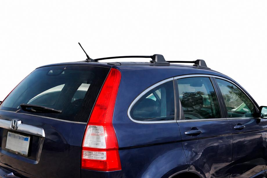 Honda CRV 2007–2011 Zaklepni OEM prečni nosilci za tovarniške pritrdilne točke (2 kosa) Fotografija 2
