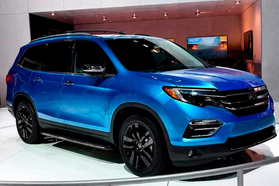 Honda Pilot 2015–2022 OEM stranski pragovi (2 kosa) Image