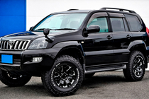 Toyota Land Cruiser Prado 120 2002–2009 HARMS bočne stopnice (2 kos) fotografija 2