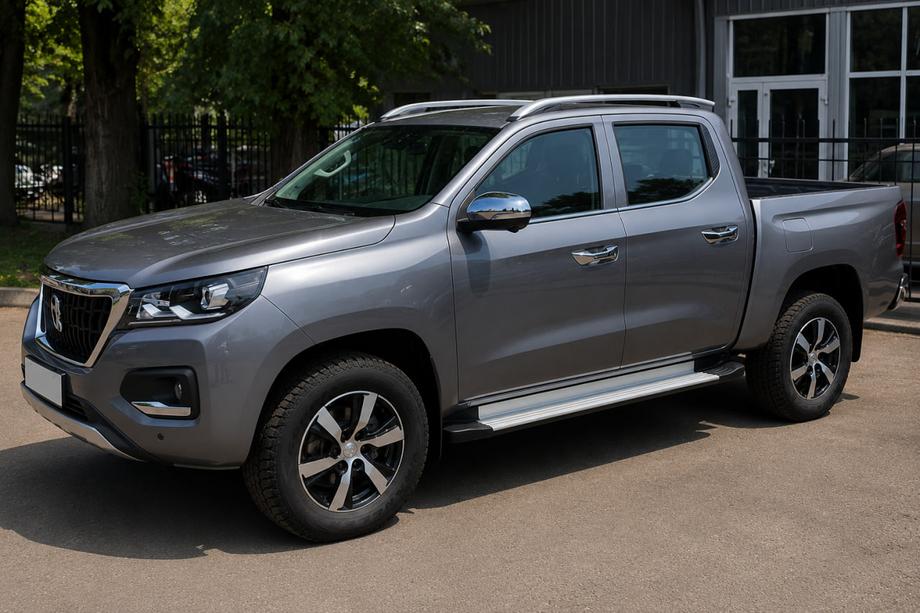 Ford Ranger 2011–2022 Sivi OEM strešni vzdolžni nosilci (aluminij) Image