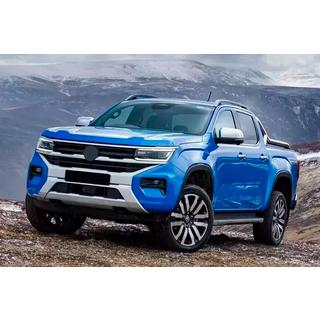 OEM strešne letve sive (ABS plastika, montaža z lepilom) Volkswagen Amarok 2022– fotografija 3