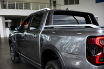 Ford Ranger 2022– Sivi OEM strešni vzdolžni nosilci (aluminij) fotografija 1