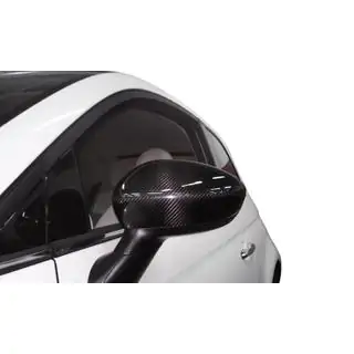Karbonški pokrovi ogledal 2007-2015 (2 kos, pravi karbon) Fiat 500/500L 2013–2022 fotografija 2