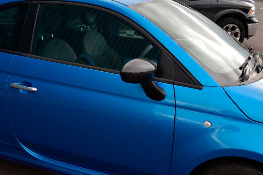 Fiat 500/500L 2013–2022 Karbonški pokrovi ogledal 2007-2015 (2 kos, pravi karbon) Fotografija 17