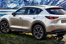Mazda CX-5 2017–2025 Integrirane strešne sani OEM (2 kosa) fotografija 9