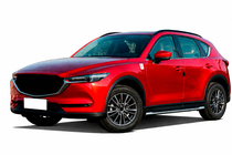 Mazda CX-5 2017–2025 Integrirane strešne letve HARMS (2 kos) Siva fotografija 2