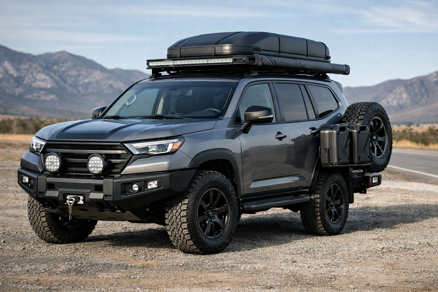 Paket predelav za Toyota Land Cruiser Prado 250 za avtocesto in potovanja