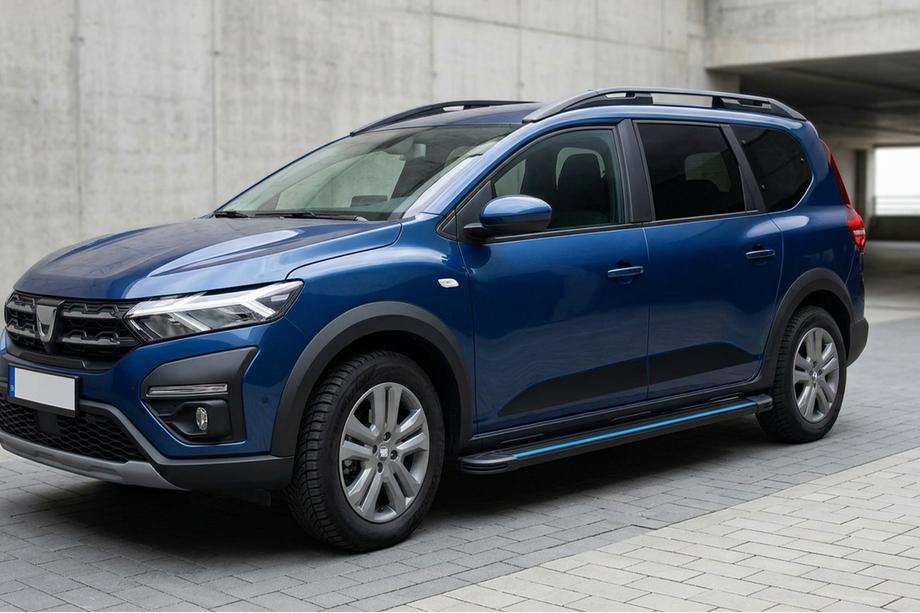 Dacia Jogger 2022– Bočne stopnice Maya Blue (2 kos, aluminij) Image