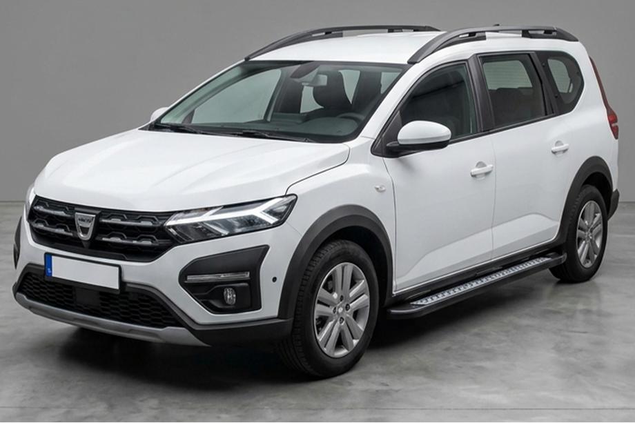 Dacia Jogger 2022– Stranske stopnice Vision New Black (2 kos, aluminij) Fotografija 1