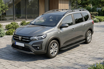 Dacia Jogger 2022– Bočne stopnice Bosphorus Black (2 kos, aluminij) fotografija 1