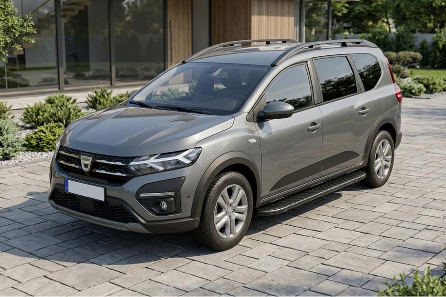 Dacia Jogger 2022– Bočne stopnice Bosphorus Black (2 kos, aluminij) Image