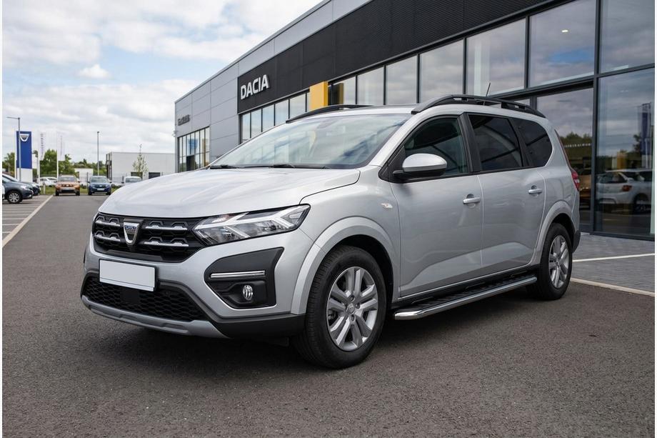Dacia Jogger 2022– Stranski pragovi Maydos V1 (2 kos, aluminij ↗ nerjaveče jeklo) Image