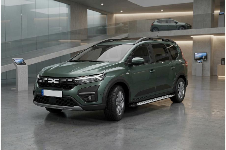 Dacia Jogger 2022– Stranske stopnice Shining V1 (2 kos, aluminij) Image